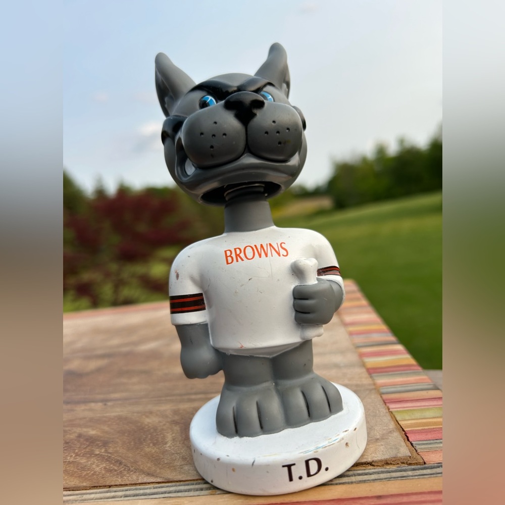 Cleveland Browns T.D. bobblehead